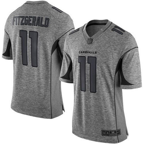 Arizona Cardinals Limited Gray Men Larry Fitzgerald Jersey NFL Football #11 Gridiron->arizona cardinals->NFL Jersey